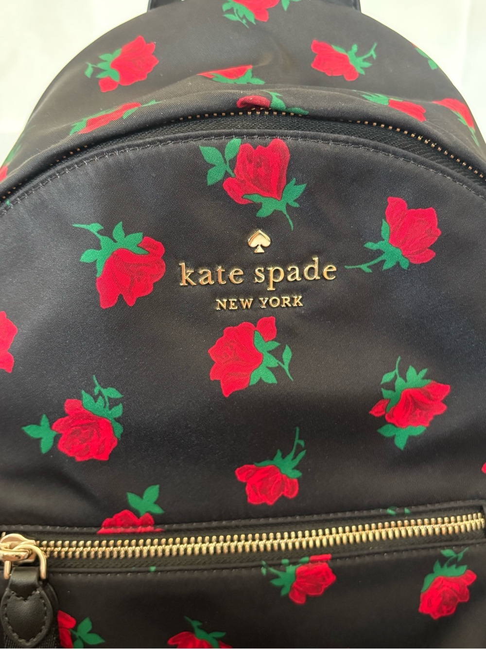 Kate Spade New York CHELSEA ROSE TOSS PRINTED MEDIUM BACKPACK - Picture 6 of 12